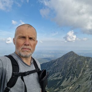 Rastislav Biarinec na vrcholu Mały Kozi Wierch (31.8.2024 10:28)