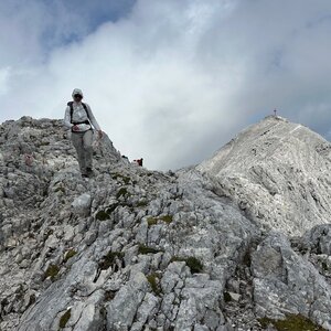 Alexandr Starý on the summit of Großer Priel Z (9.8.2024 14:00)