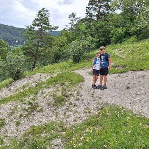 Ilona Stočesová na vrcholu Bílá stráň (7.7.2024 7:54)