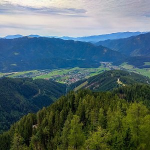 Jiří Králík na vrcholu Aflenzer Bürgeralm (17.8.2019 10:27)