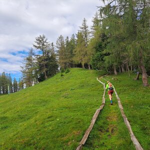 Horalka Anička na vrcholu Aflenzer Bürgeralm (5.7.2024 9:10)