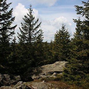 Bouřka na vrcholu Holý vrch (14.5.2016 10:26)