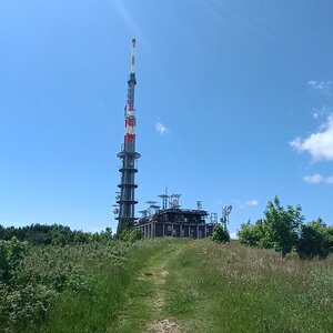 Stanlynka90 on the summit of Velká Javořina (8.6.2024 13:00)