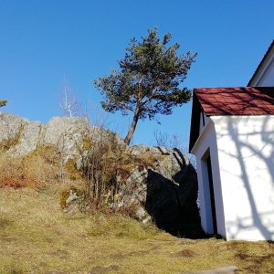 Vladimír Grančay on the summit of Tumberg (5.2.2025 14:48)