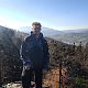 Jiří Hudec na vrcholu Čertovy kameny (30.10.2021 13:10)