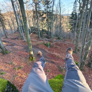 Jiří Králík on the summit of Oldřichovský Špičák SV (12.12.2025 14:20)