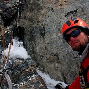 Jan Matiášek na vrcholu Ortler (1.6.2014 13:59)
