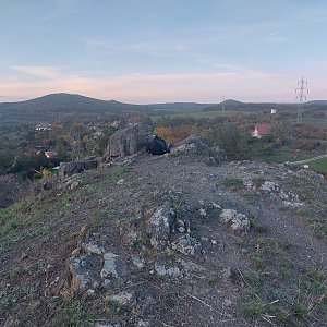 Cyklista 73 on the summit of Three Hills (11.10.2022 17:47)