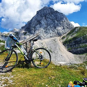 TP on the summit of Mangart (12.8.2021 14:35)