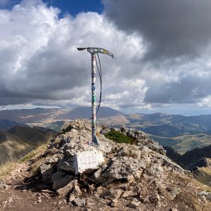 Tomáš Bublan on the summit of Vito (26.8.2026 9:50)