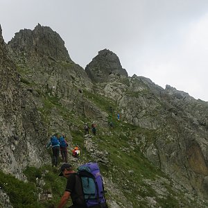 Jirka Zajko on the summit of Poležan (19.7.2019 10:44)