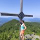 Iveta on peak Ostrý