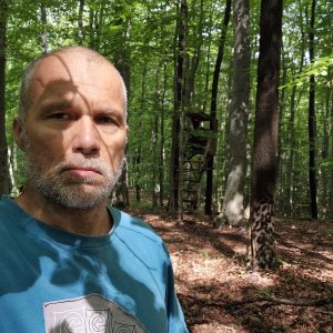 Rastislav Biarinec na vrcholu Čausianska hora (8.8.2023 11:00)