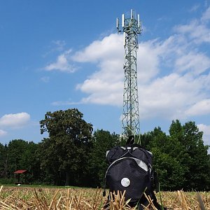 Jiřina on the summit of Jaslůvka (15.8.2021 12:13)