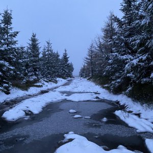 Martin Matějka na vrcholu Źmijowiec (13.11.2023 16:29)