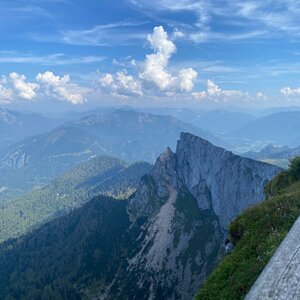 Dominik Smetana on the summit of Schafberg (30.8.2024 15:30)